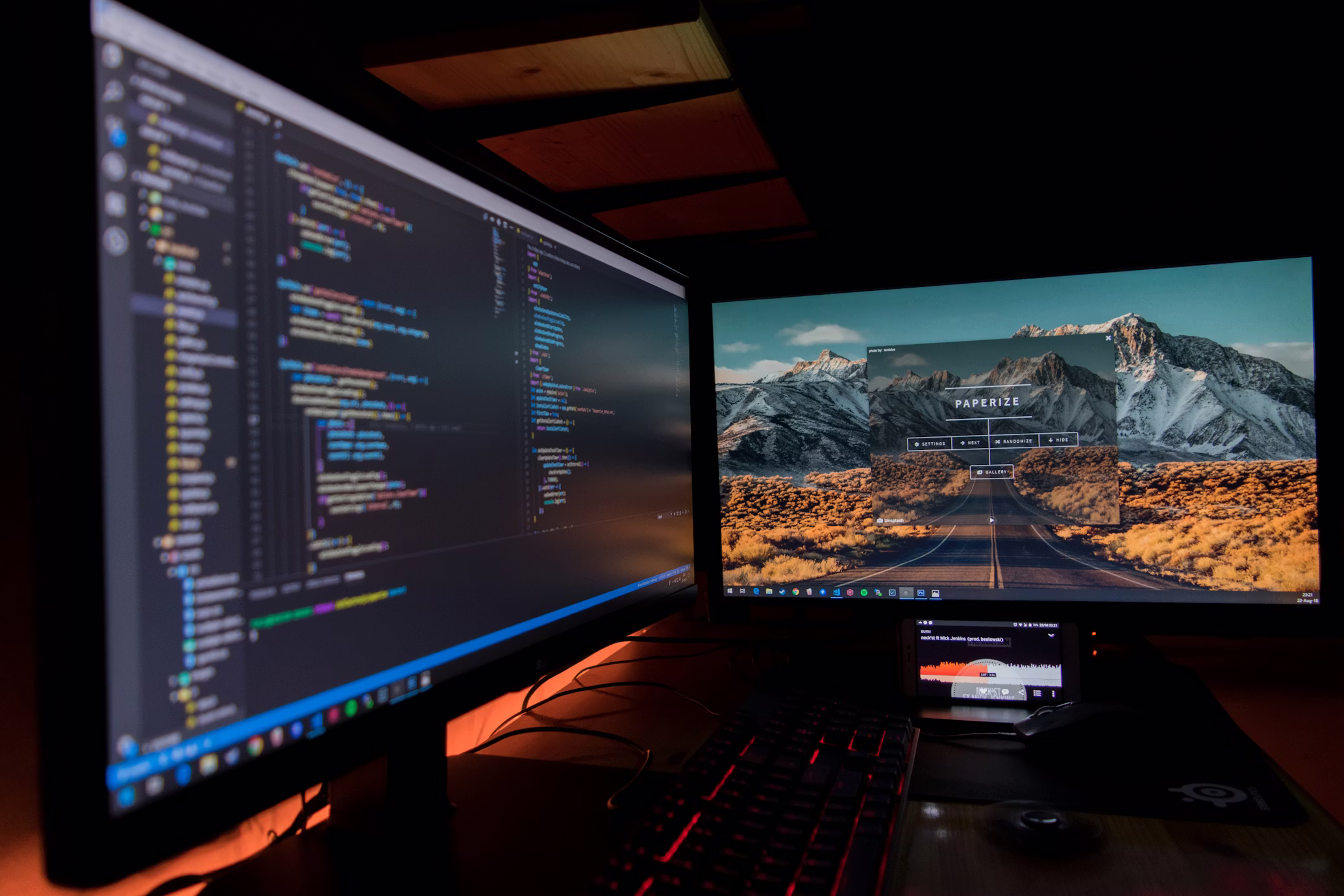 Minimalist Tech Background